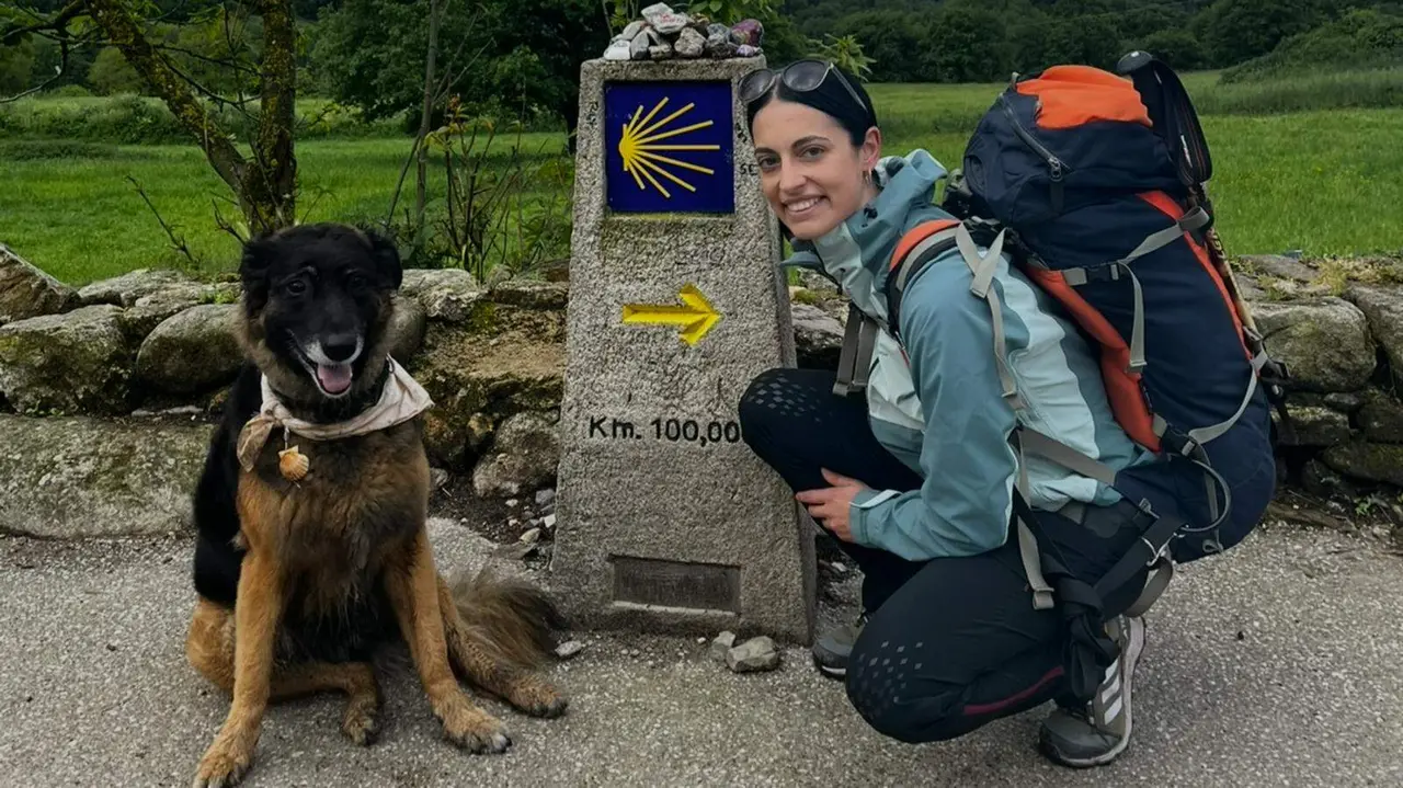 La leonesa Cristina Fern&aacute;ndez junto a