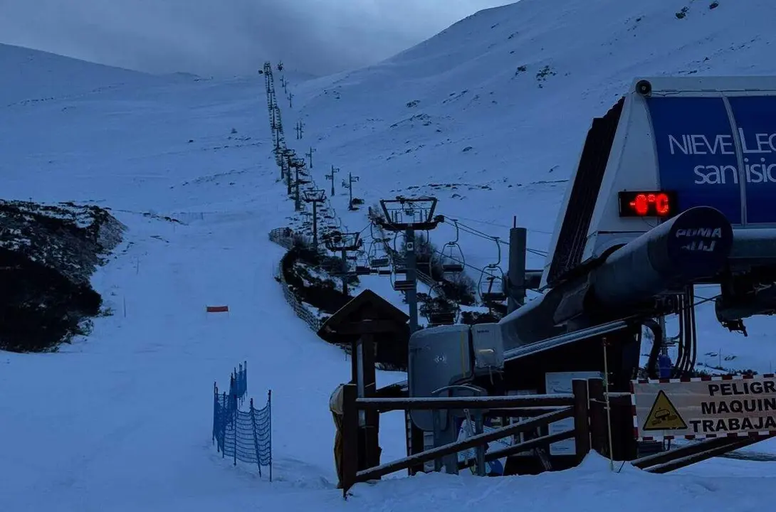 La estaci&oacute;n de San Isidro en una imagen de archivo de esta temporada.