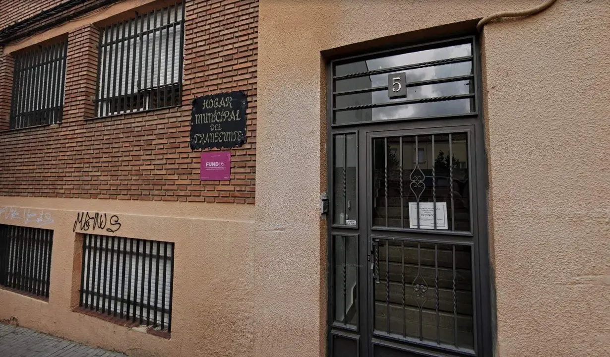 Exterior del Hogar del Transe&uacute;nte de Le&oacute;n.