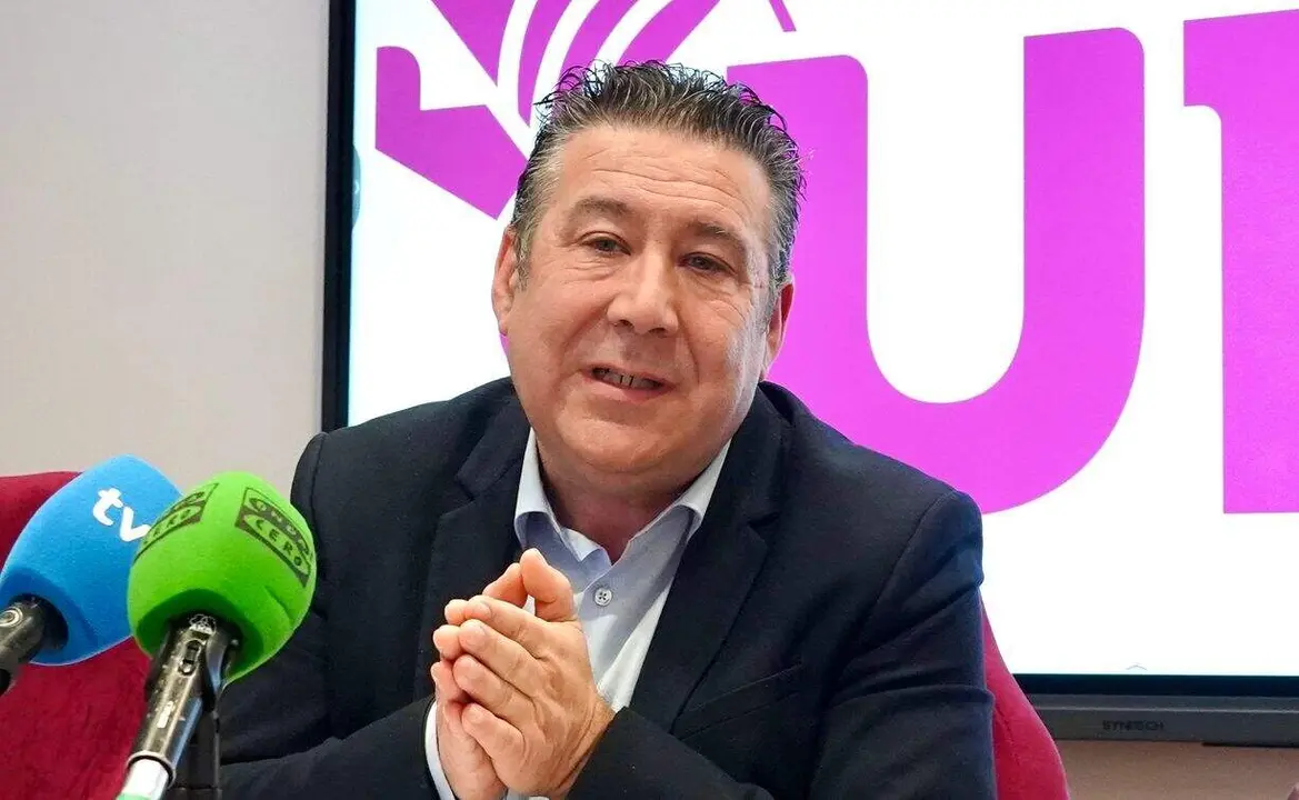 El vicesecretario general  de Uni&oacute;n del Pueblo Leon&eacute;s, Luis Mariano Santos. Foto: Campillo.