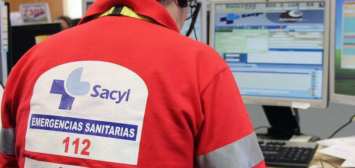 Operario del servicio de emergencias sanitarias del 112.