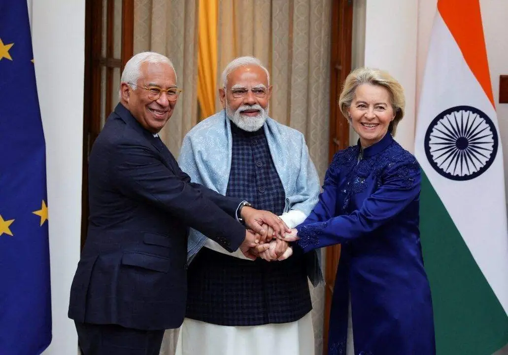 La UE y la India cierran un acuerdo comercial hist&oacute;rico.