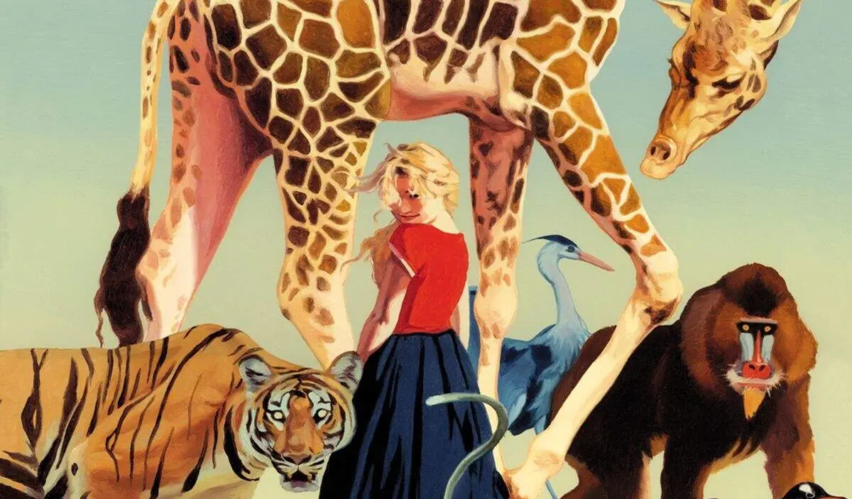 Fragmento de la portada del libro 'La catastr&oacute;fica visita al zoo'.