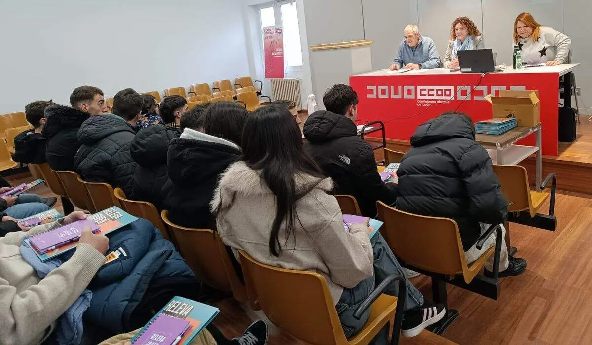 Jornada del programa Releva Joven de CCOO Le&oacute;n y Tradecyl dentro del Di&aacute;logo Social del Ayuntamiento de Le&oacute;n.