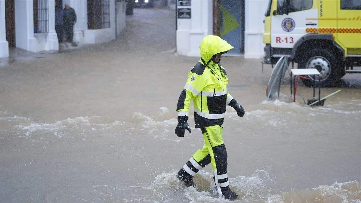Borrasca Leonardo en Andaluc&iacute;a