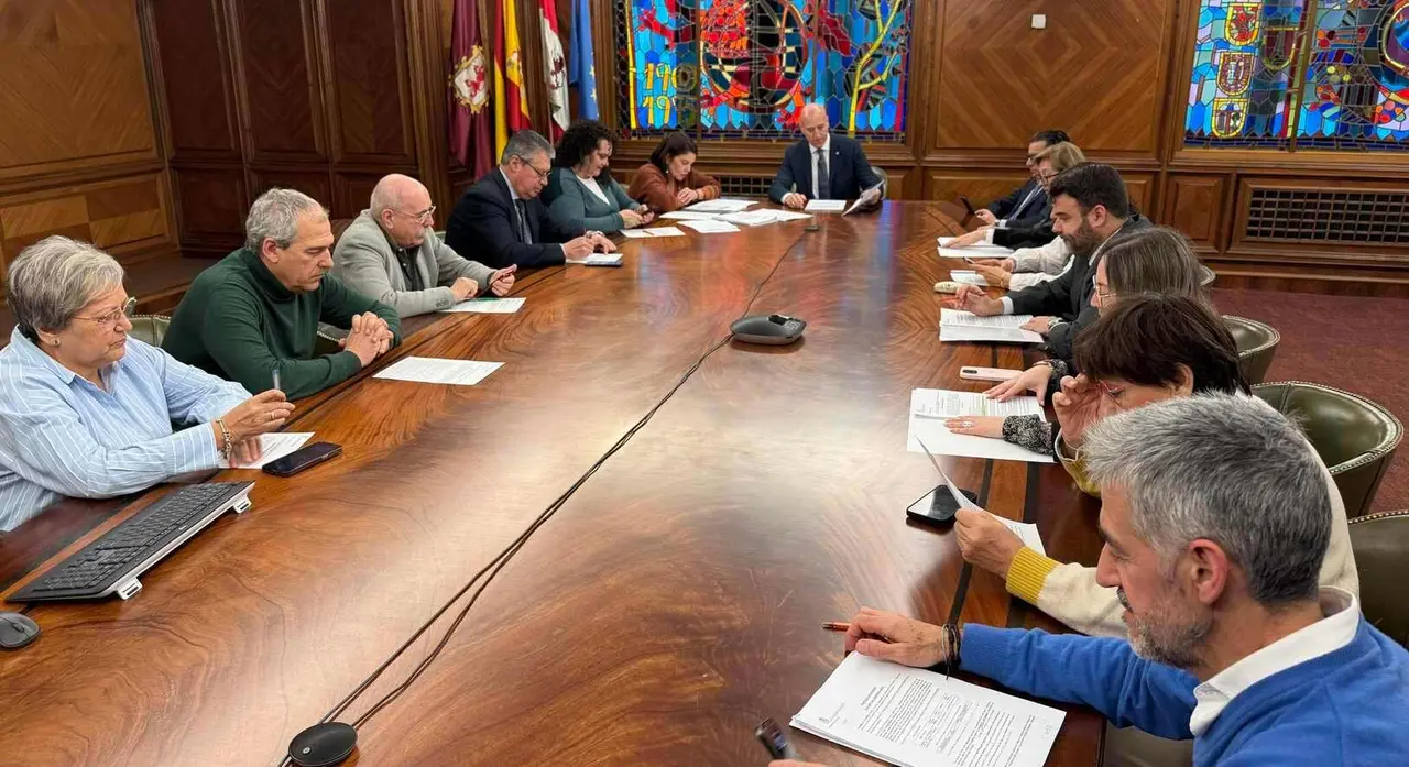 Imagen de la Junta de Gobierno Local del Ayuntamiento de Le&oacute;n.