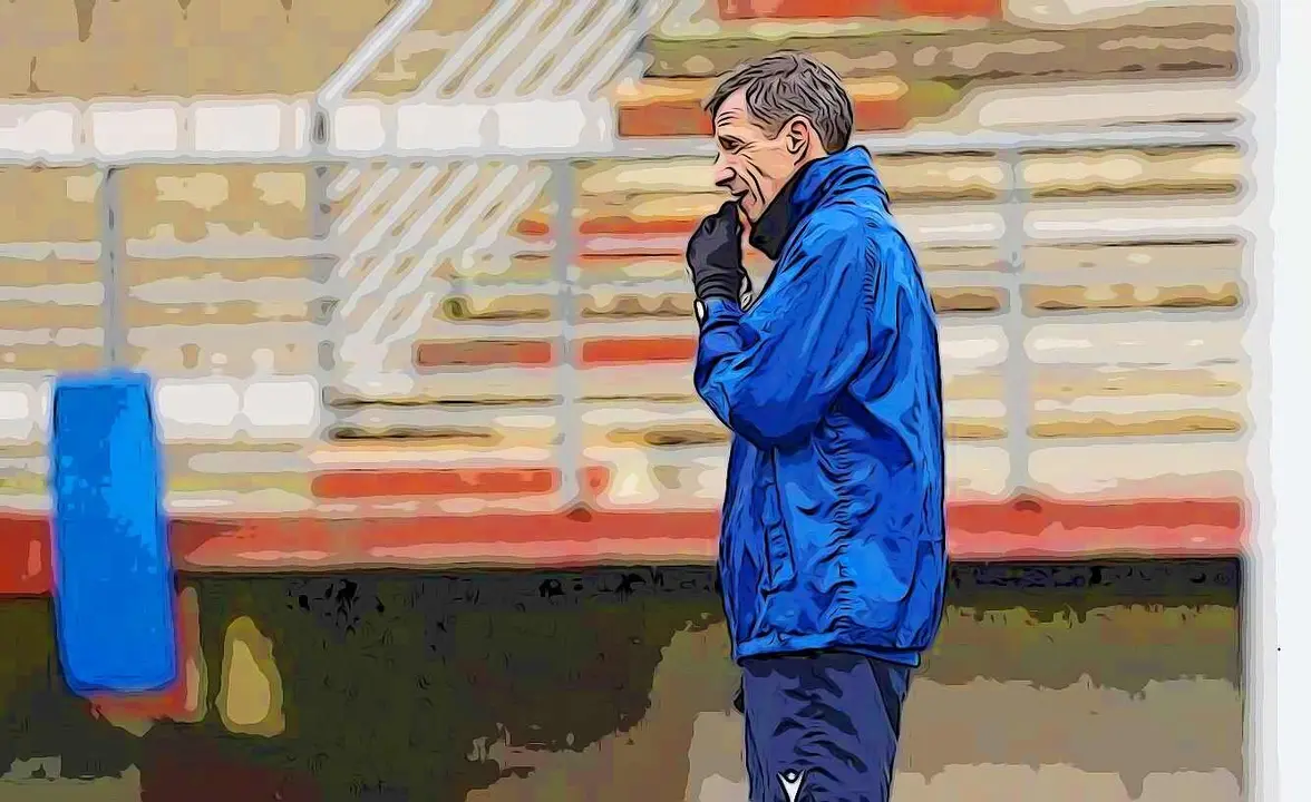 'Cuco' Ziganda, entrenador de la Cultural y Deportiva Leonesa