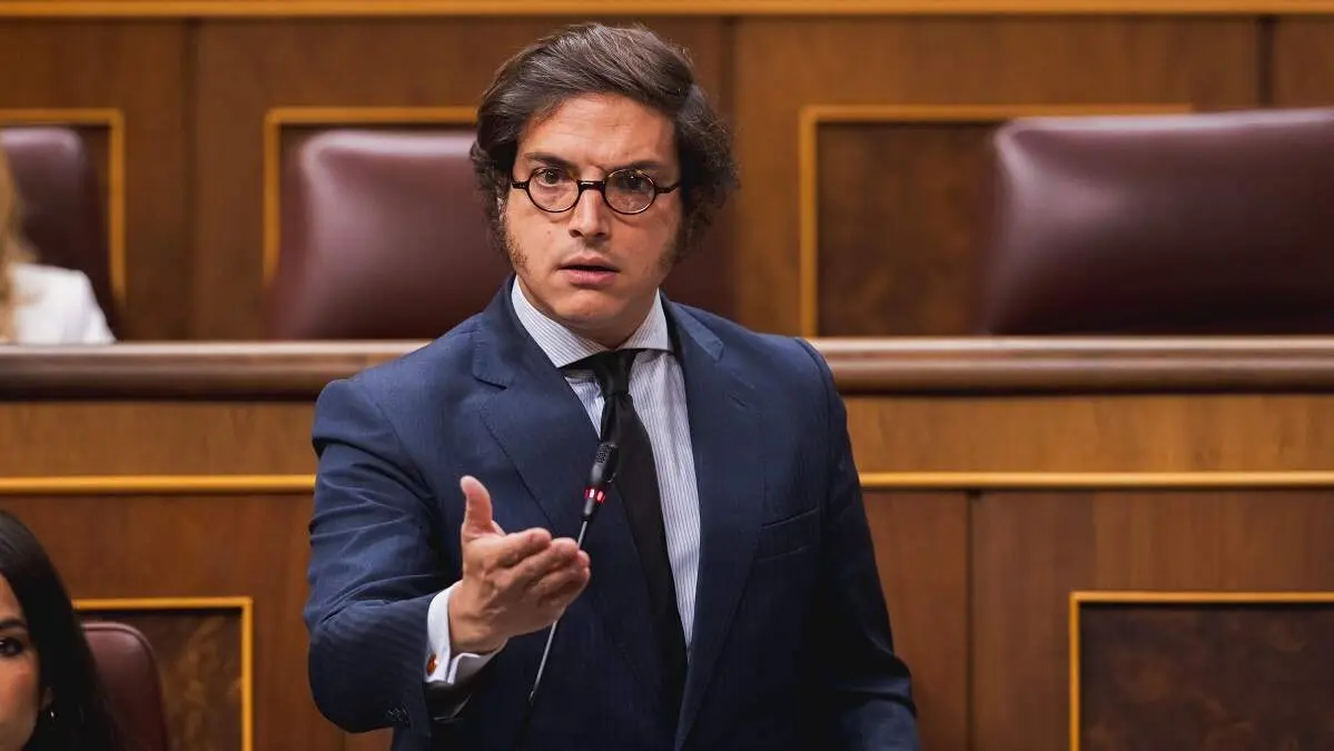 El diputado de Vox Jos&eacute; Mar&iacute;a Figaredo, en un imagen de archivo.