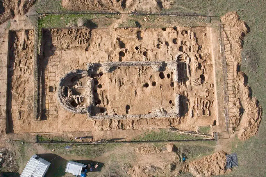 Bas&iacute;lica paleocristiana de Marialba, en Villaturiel (Le&oacute;n).