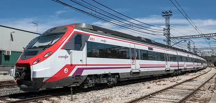 Un tren Civia de Cercan&iacute;as. Foto: Renfe