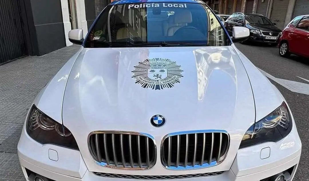 Imagen de un veh&iacute;culo patrulla de la Polic&iacute;a Local de San Andr&eacute;s.