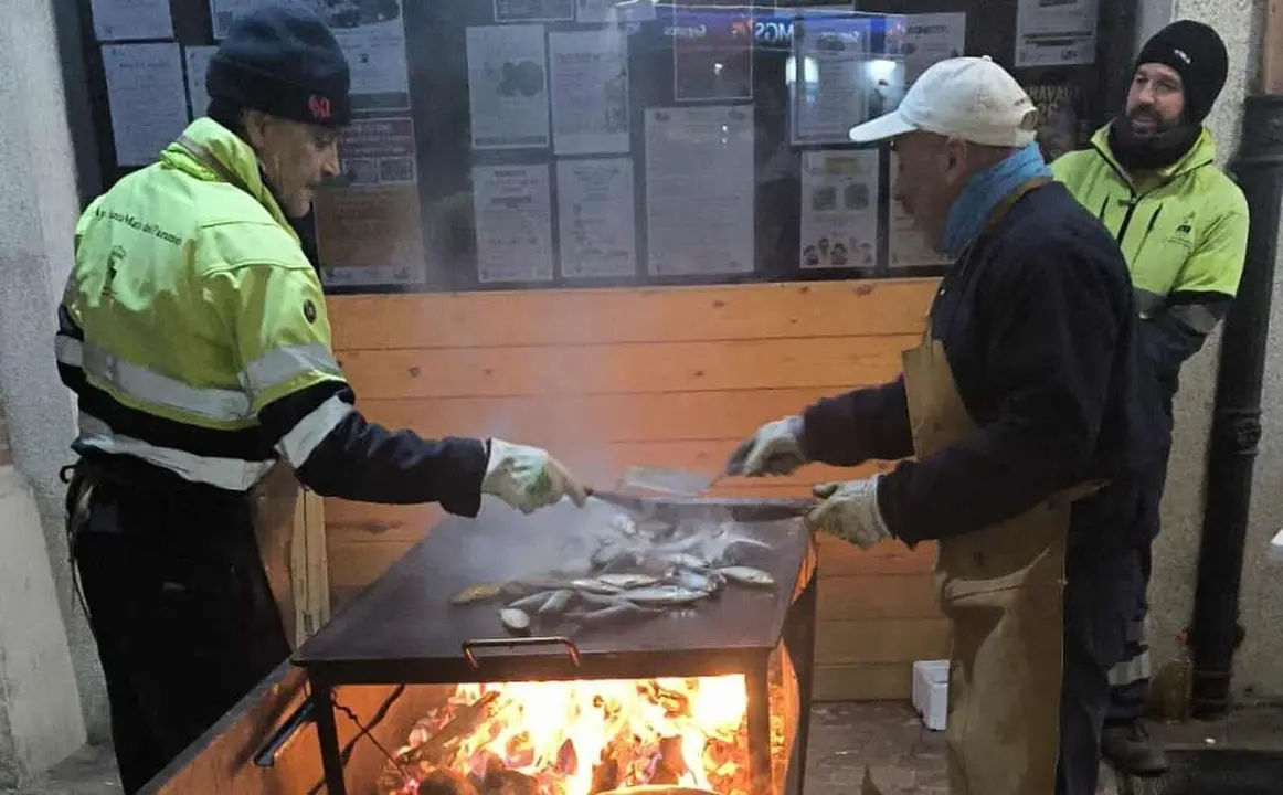 La sardina ha sido protagonista de principio a fin en Santa Mar&iacute;a del P&aacute;ramo.