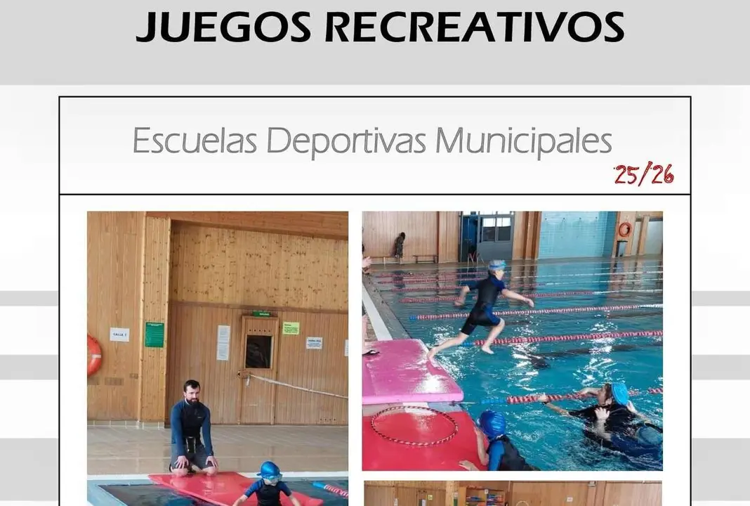 Imagen de uno de los carteles de las Escuelas Deportivas Municipales.