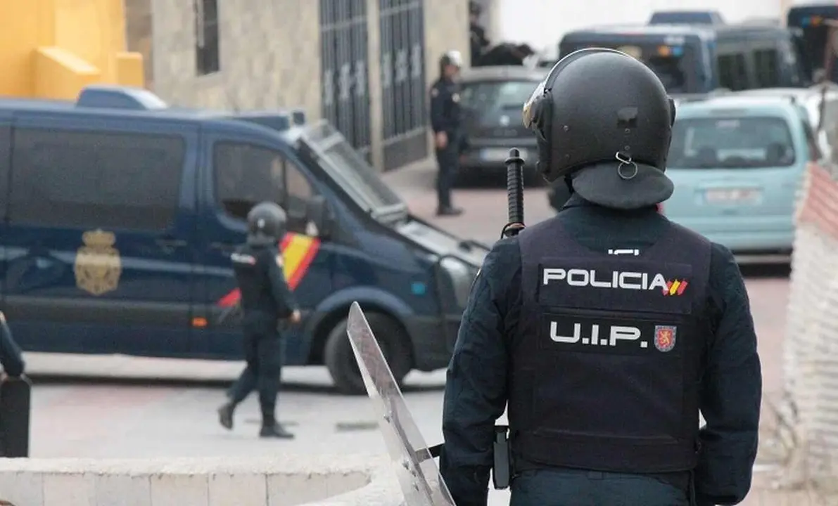 Imagen de una unidad de la UIP de la Polic&iacute;a Nacional.