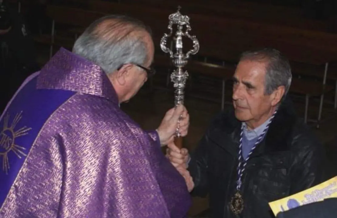 Jose Luis Tascon, Abad Honorario de la Real Hermandad de Jesus Divino Obrero