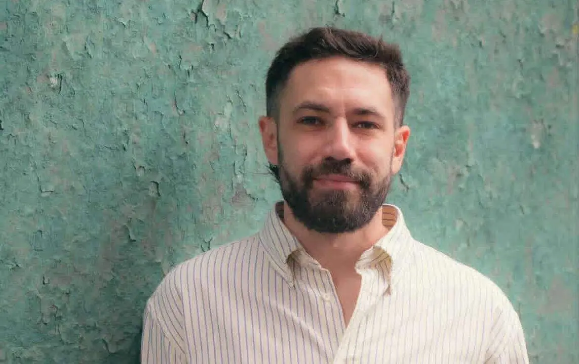 El autor granadino &Aacute;lvaro Cruzado.