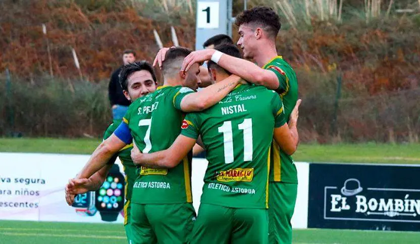 El Atl&eacute;tico Astorga sum&oacute; tres puntos de gran importancia. Foto: At. Astorga.