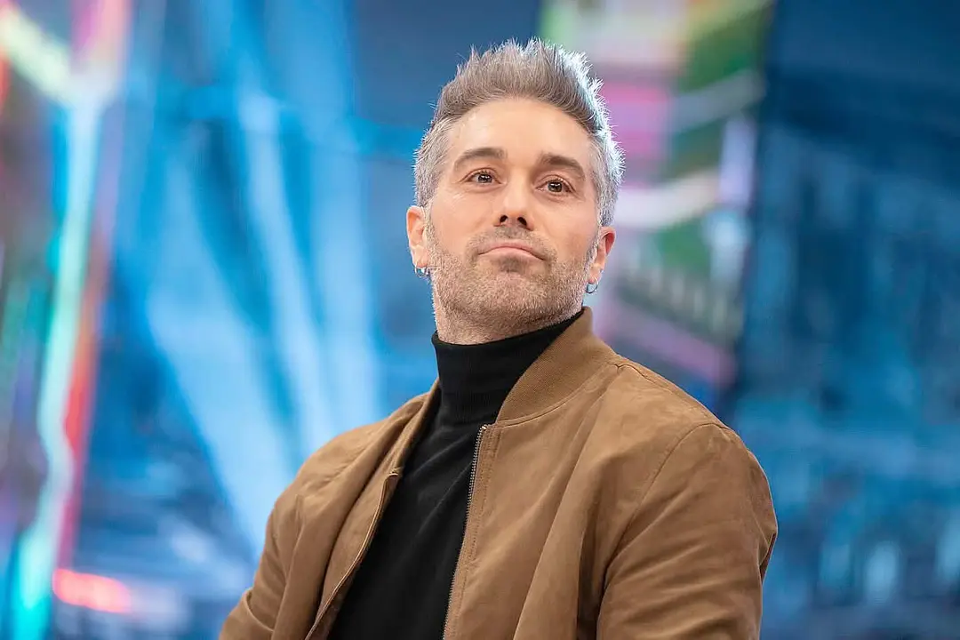 Dani Mart&iacute;nez, durante la emisi&oacute;n de El Hormiguero.