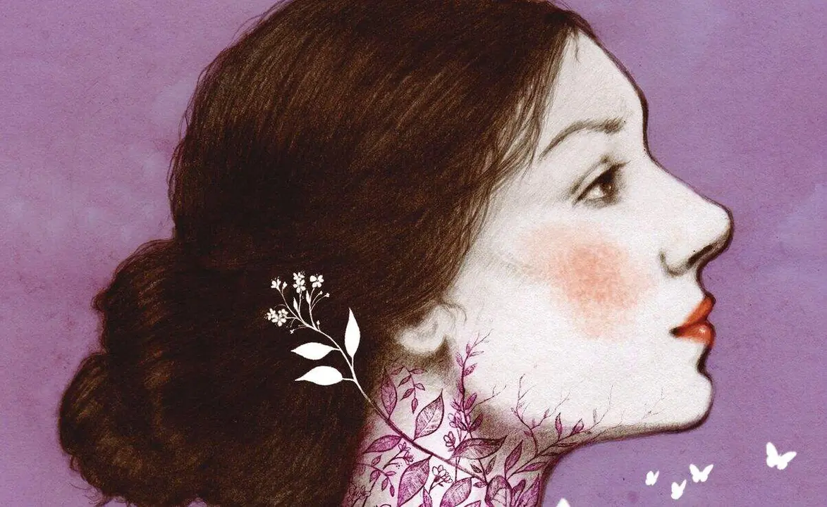 Imagen parcial de de la portada de 'las medias rojas y otros cuentos feministas'