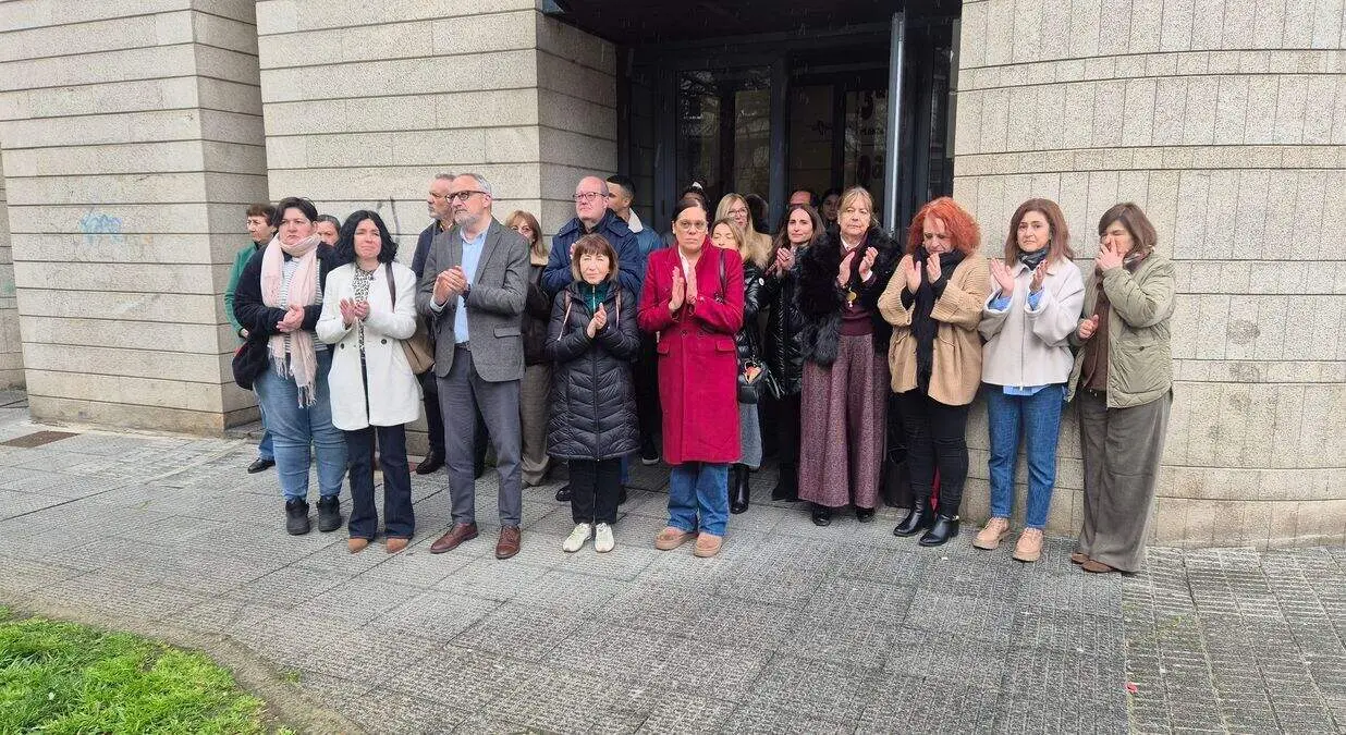 Minuto de silencio Consejo Comarcal