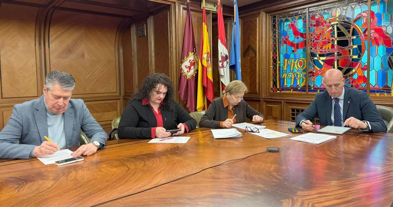 Imagen de la Junta de Gobierno Local de este viernes.