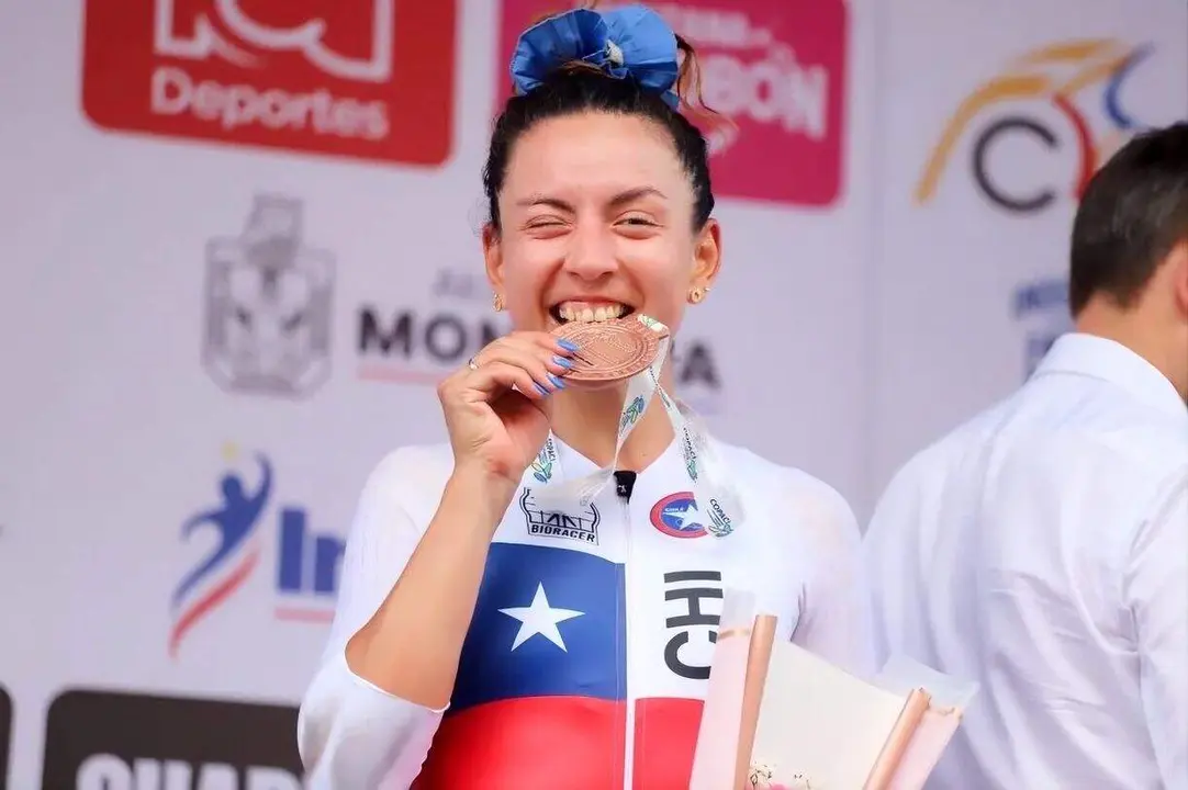 Aranza Villal&oacute;n (Eneicat-Be Call) logr&oacute; el bronce en el Campeonato Panamericano de contrarreloj.