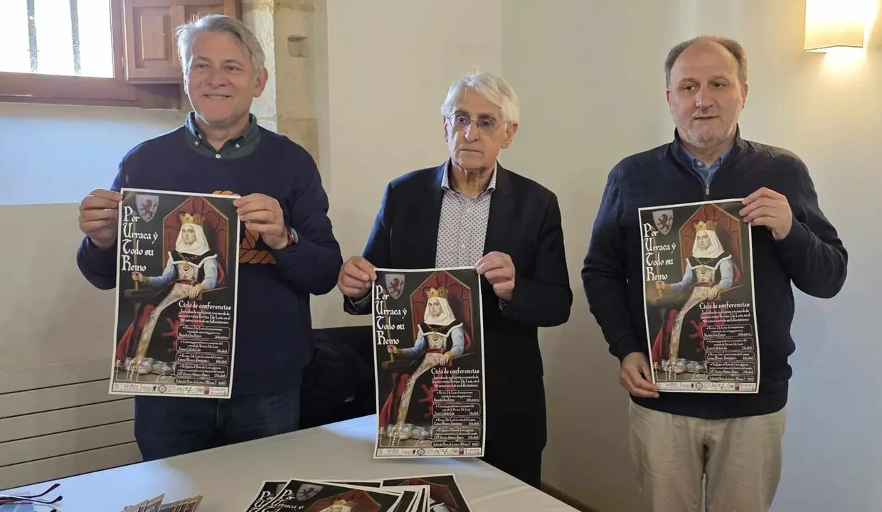 Un instante de la presentaci&oacute;n de las jornadas sobre la reina Urraca.