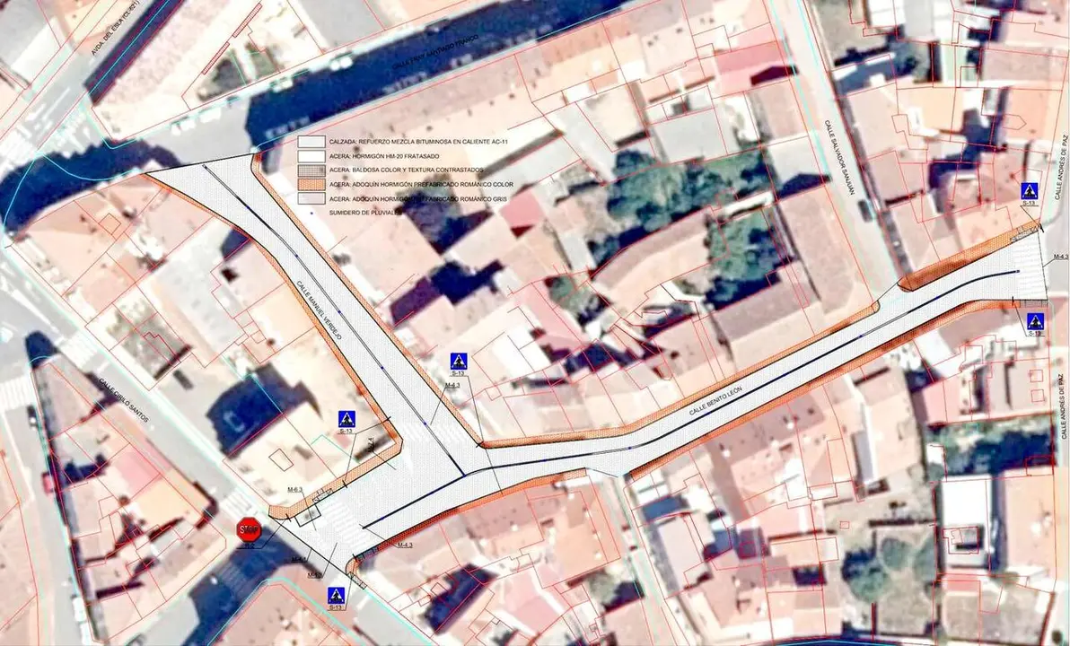 Imagen de una parte de los viales que ser&aacute;n mejorados con estas actuaciones.