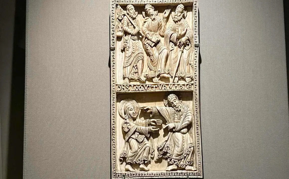 Imagen de la pieza llegada a Le&oacute;n desde el Metropolitan de Nueva York.