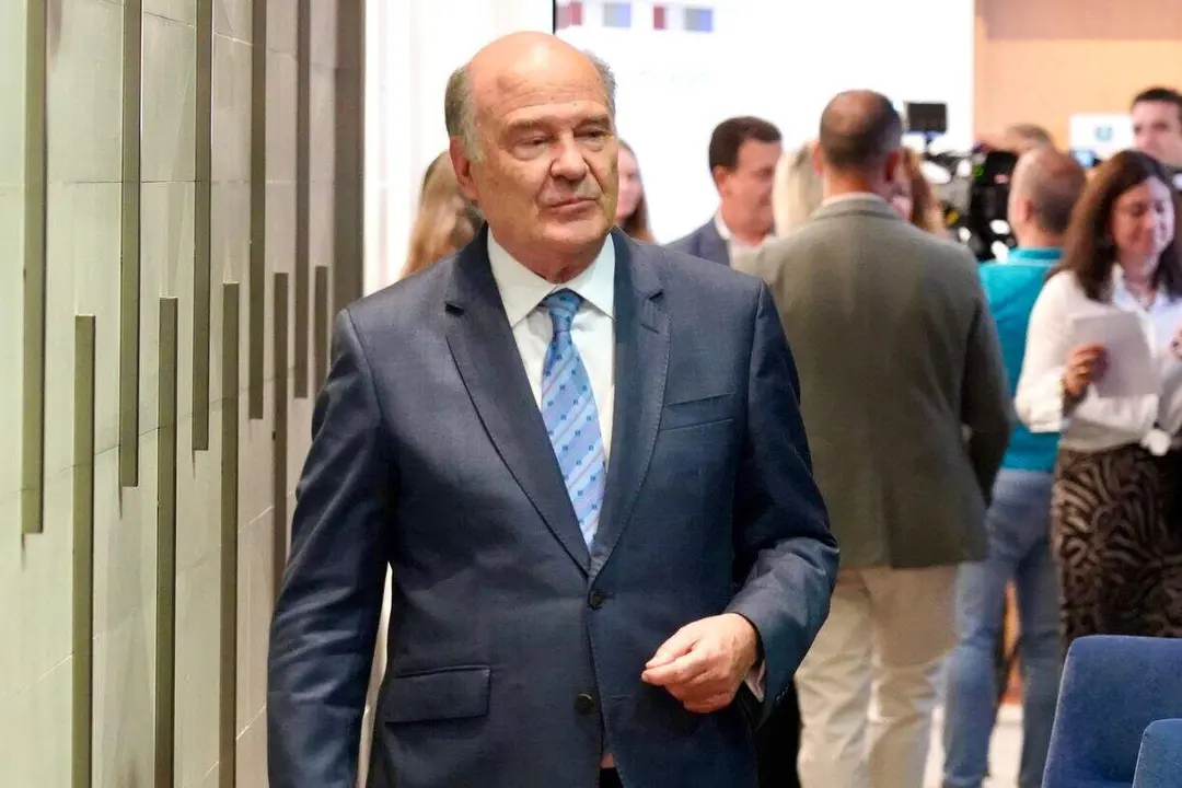 El Colegio de M&eacute;dicos de Le&oacute;n y Castilla y Le&oacute;n, Jos&eacute; Luis D&iacute;az Villarig, en una imagen de archivo.