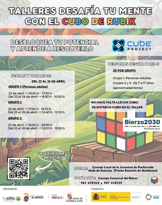 Cartel promocional de la actividad.