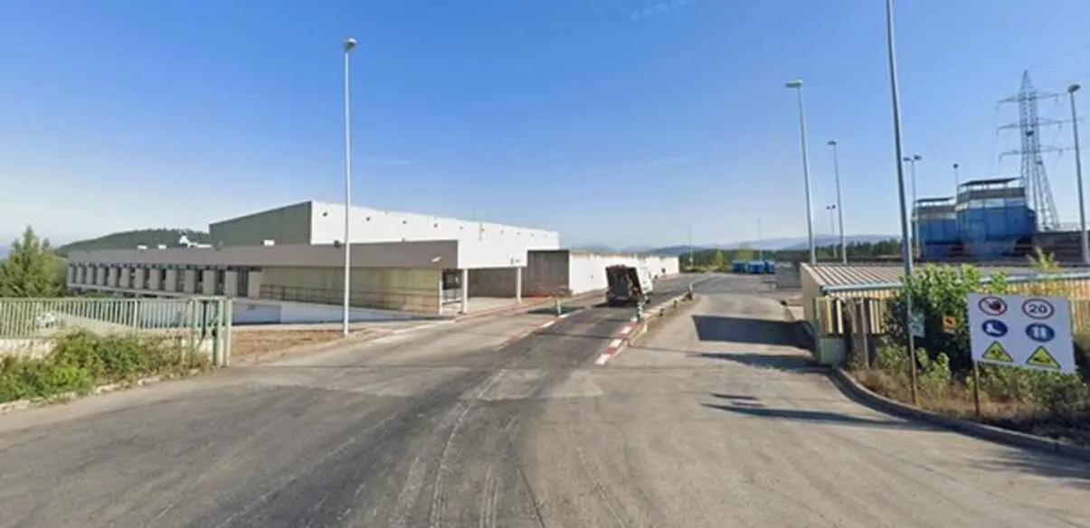 Imagen del Google Maps del Centro de Transferencias de Residuos ubicado en el pol&iacute;gono.
