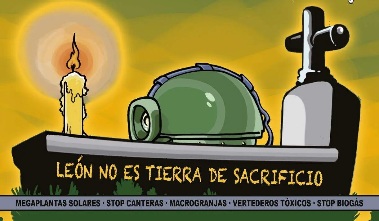 Fragmento del cartel de la movilizaci&oacute;n del 23 de abril.