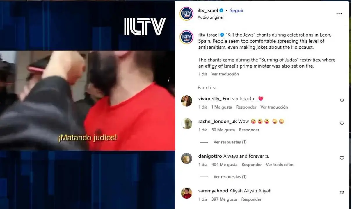 Imagen del reportaje publicado por la televisi&oacute;n israel&iacute;.