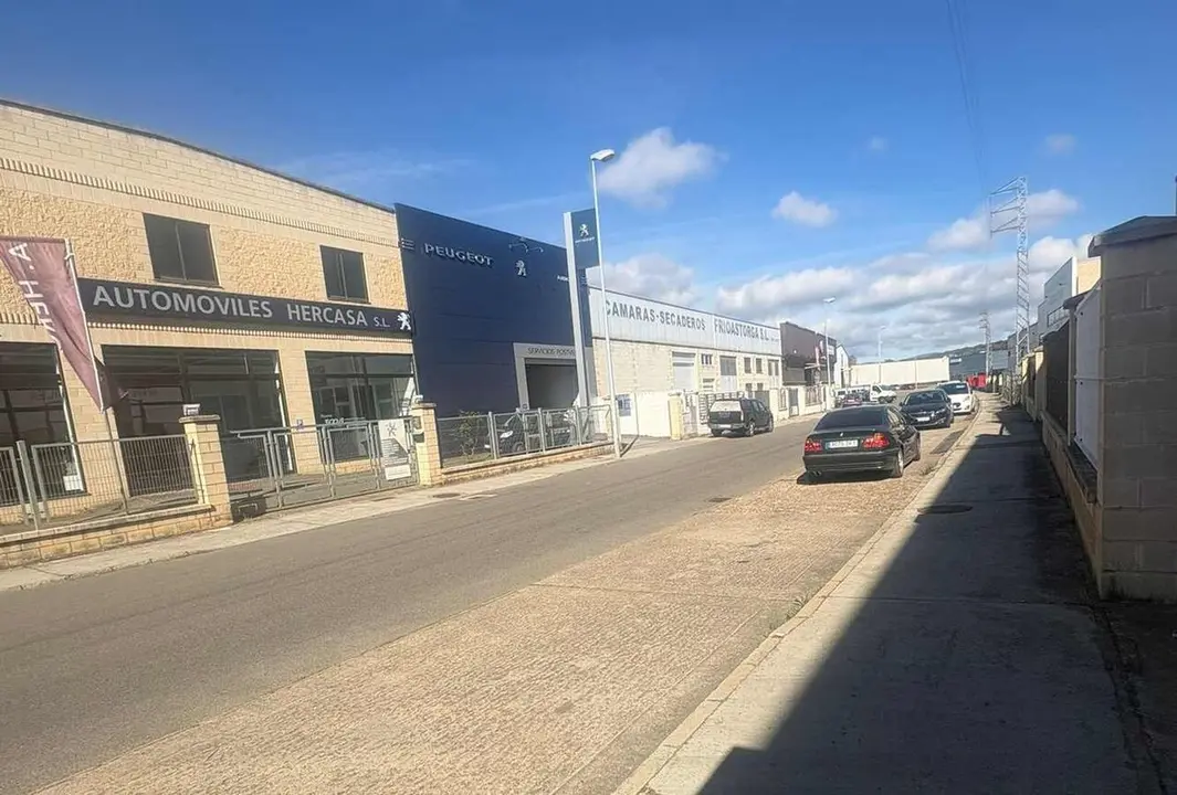 Imagen del pol&iacute;gono industrial de Astorga, en el que ahora se acometer&aacute;n obras de mejora.