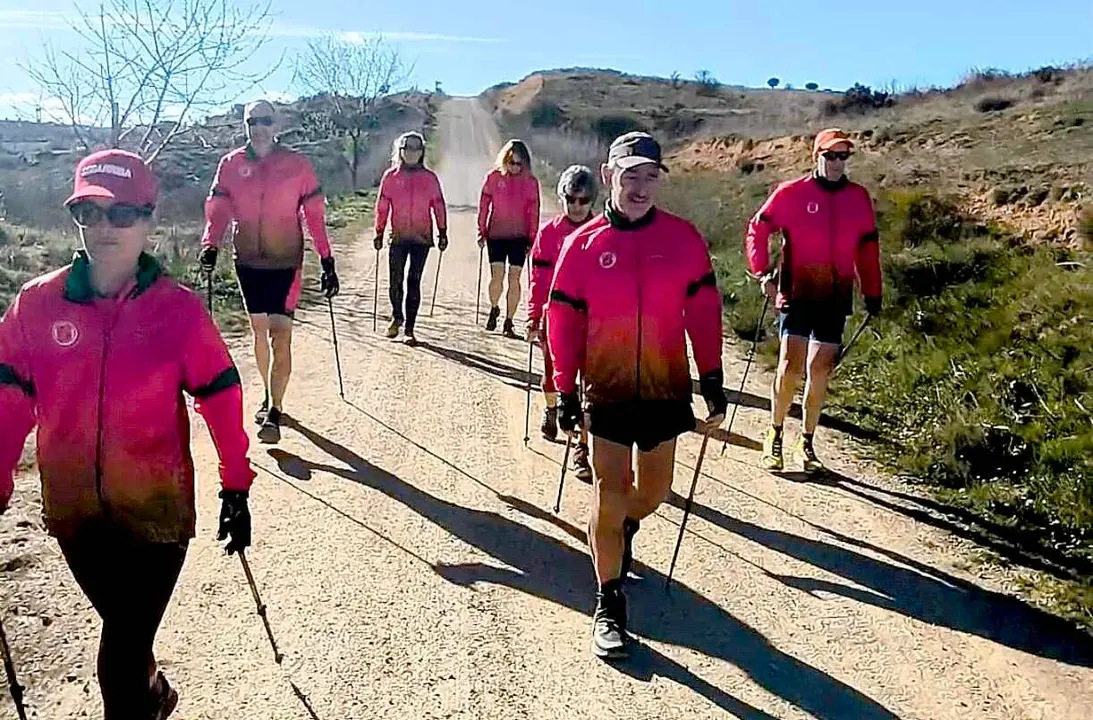 El club leon&eacute;s participa en Azagra en la Copa de Espa&ntilde;a de Marcha N&oacute;rdica.