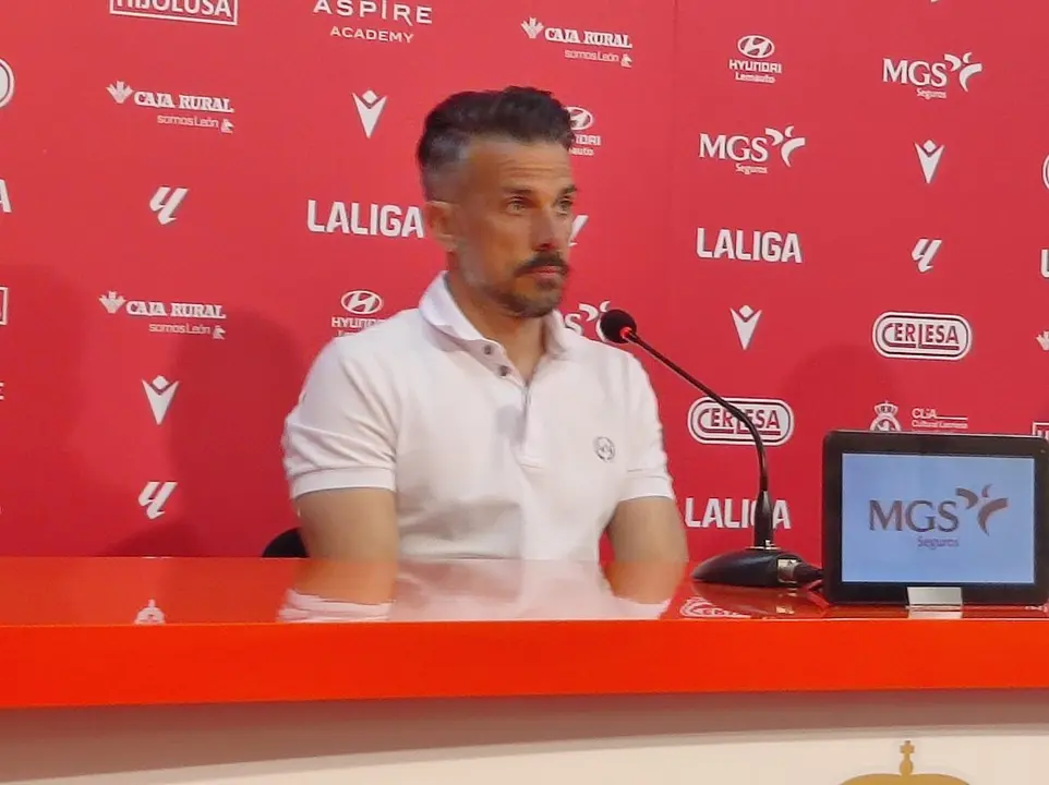 De la Barrera, este s&aacute;bado, en rueda de prensa.