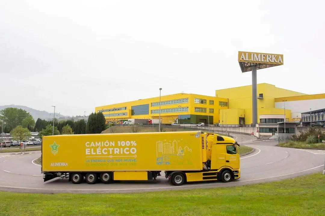 El nuevo veh&iacute;culo 100% electrico de Alimerka