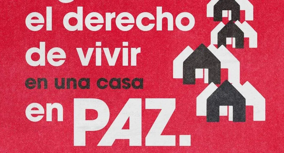 Fragmento del cartel del 1 de mayo del PCE de Le&oacute;n.