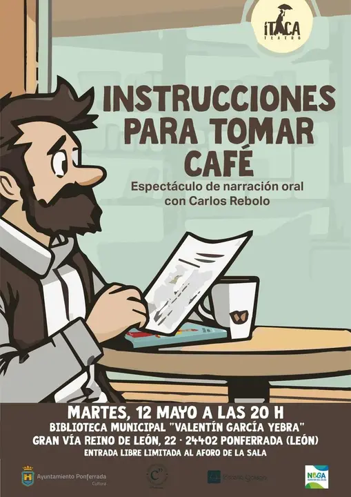Imagen del cartel promocional de la actividad.