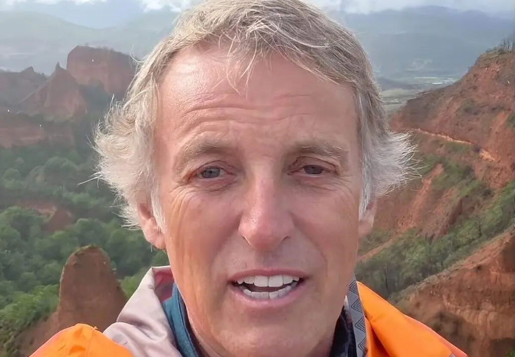 Jes&uacute;s Calleja, en un pantallazo del v&iacute;deo desde Las M&eacute;dulas que ha compartido en sus redes sociales.
