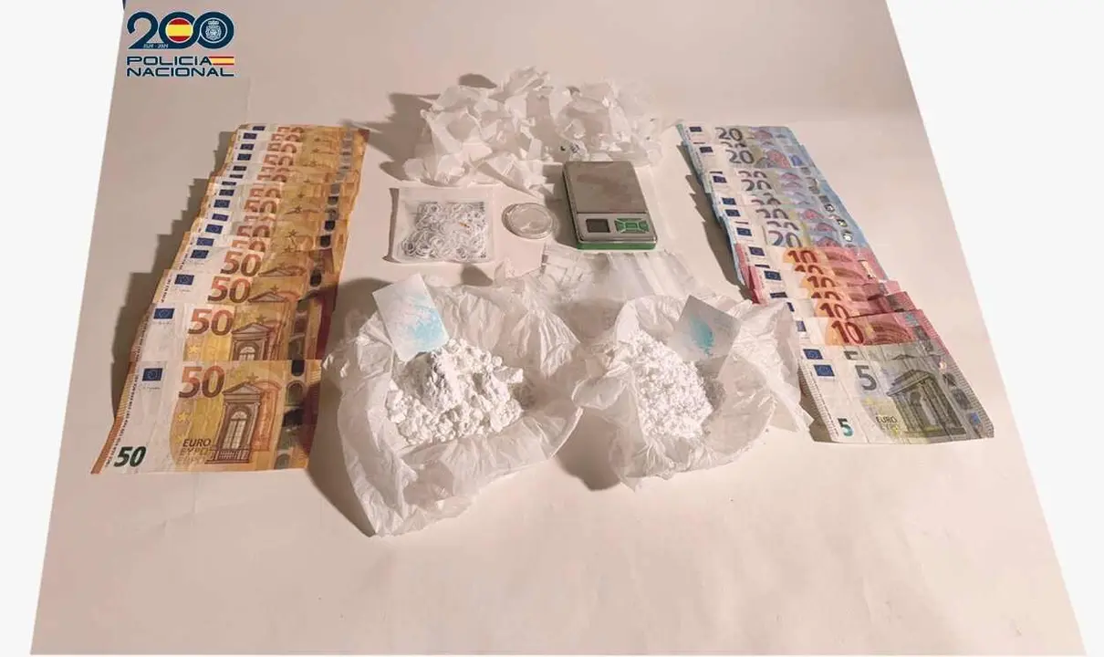 Imagen del material incautado por los efectivos de la Polic&iacute;a Nacional.
