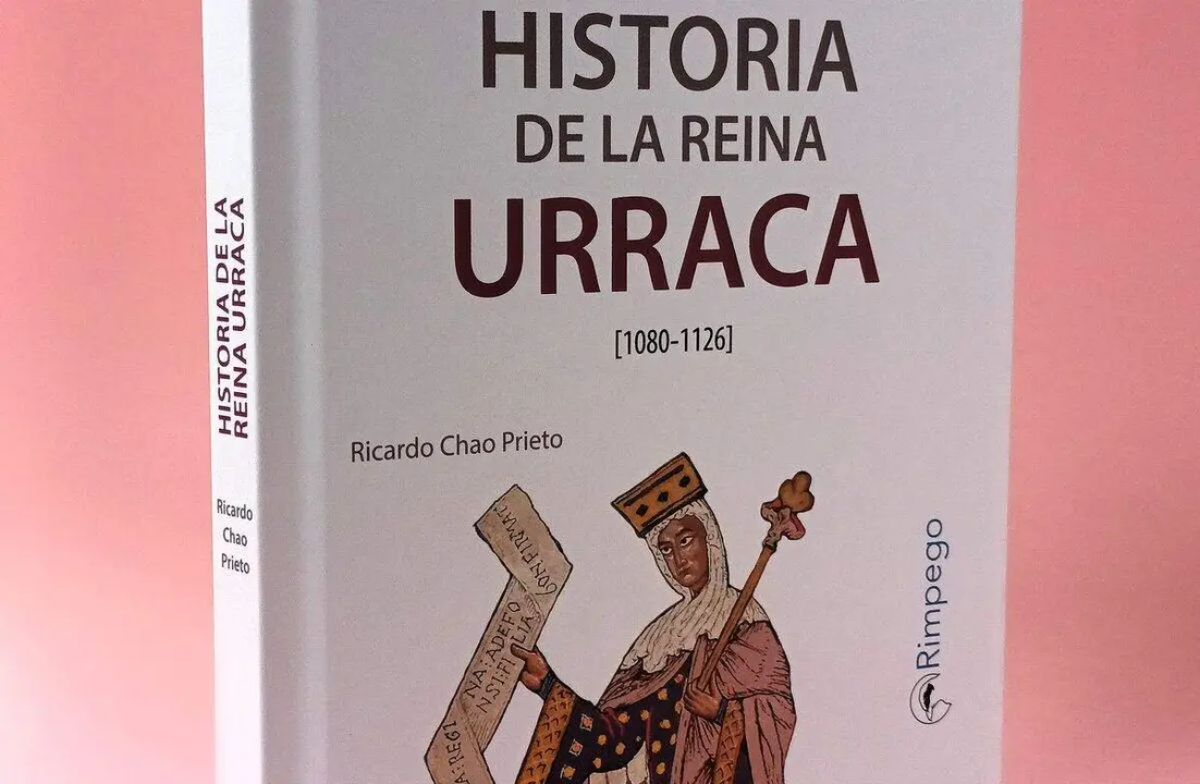 Portada del libro Historia de la Reina Urraca, escrito por Ricardo Chao y editado por la editorial Rimpego&nbsp;