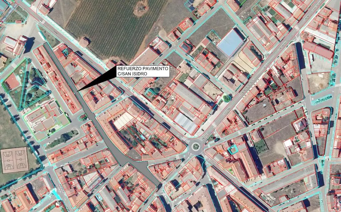 Imagen de una de las calles que tendr&aacute; mejoras en Santa Mar&iacute;a del P&aacute;ramo.