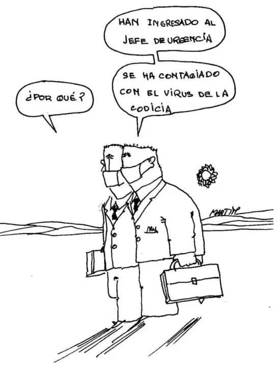 EL VIRUS DE LA CODICIA