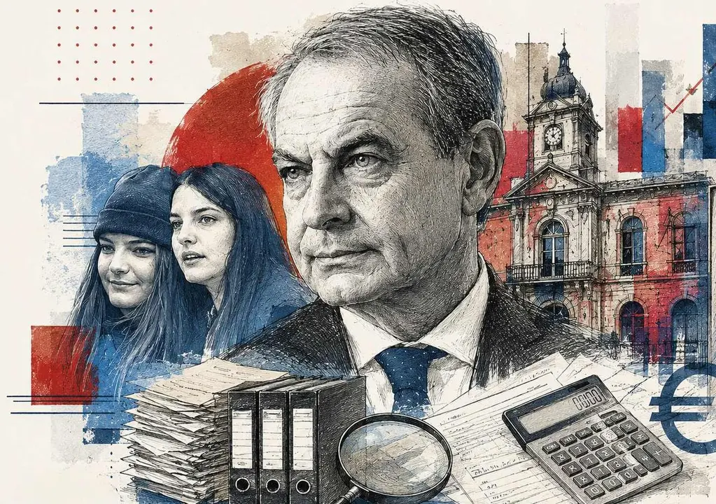 La compleja mara&ntilde;a del entramado empresarial en el entorno de Zapatero.