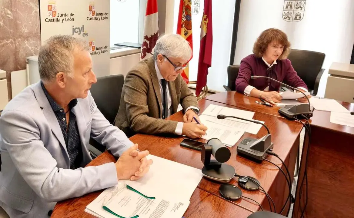El delegado de la Junta, Eduardo Diego, durante la comisi&oacute;n.