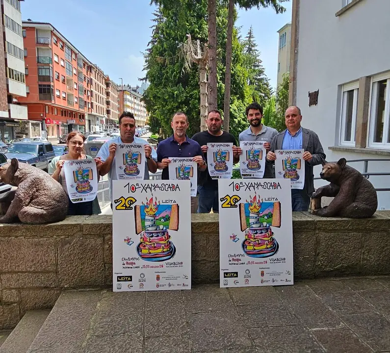 Un instante de la presentaci&oacute;n de la d&eacute;cima edici&oacute;n de la Xamascada.
