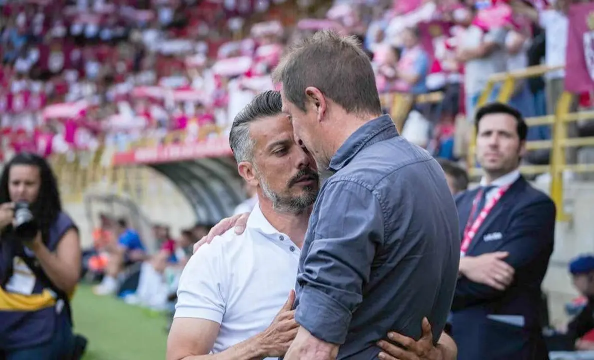 Rub&eacute;n de la Barrera, en la antesala del encuentro ante el Burgos.