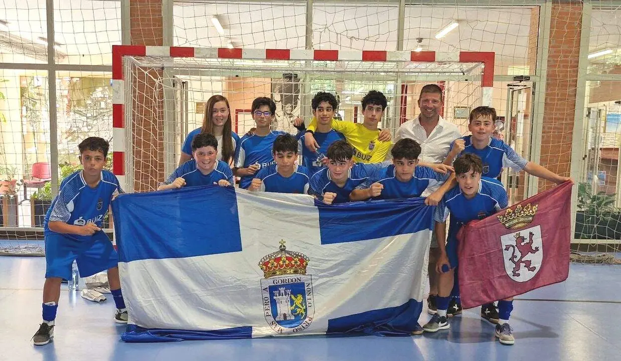 La Pola de Gord&oacute;n f&uacute;tbol sala